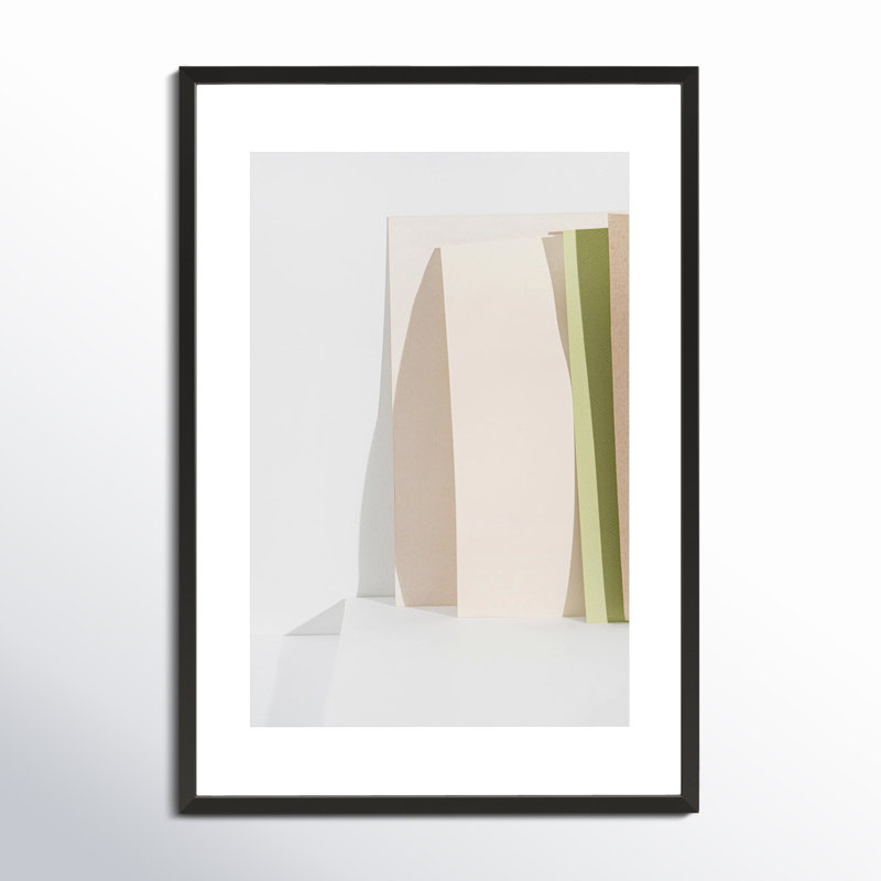 Lucie Clean Slate as an Object 1 by Svetlana Smirnova - Picture Frame Photograph, Black, 20" H x 14" W x 1.25" D