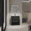 Meuble-lavabo 30 po avec lavabo en céramique-442320917