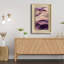 Élégante peinture décorative encadrée, 16,9 po x 24,8 po | Cadre 100% bois massif (épaisseur: 1,2 po), fond 100% bois aggloméré érable (épaisseur: 0,1 po), impression UV | Décoration murale parfaite pour la maison et le bureau