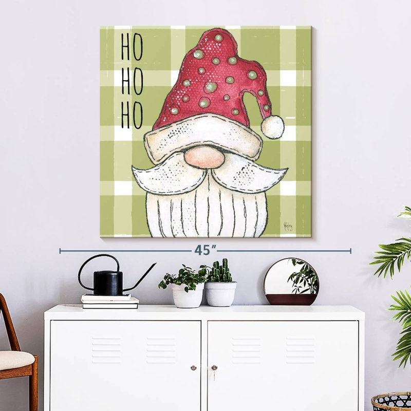 Gnome du Père Noël Lelend, H 33 po x l 33 po