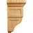 3 1/2"W x 3 3/4"D x 6"H Mini Reyes Wood Corbel, Red Oak-29831173-29831176
