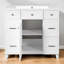 Meuble-lavabo simple 36 po avec comptoir en céramique, assemblage requis-314171518