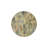 Decorative Washable Carpet With Yellow Flowing Motif-115277613