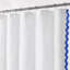 Rideau de douche en tissu tissé festonné-759213583