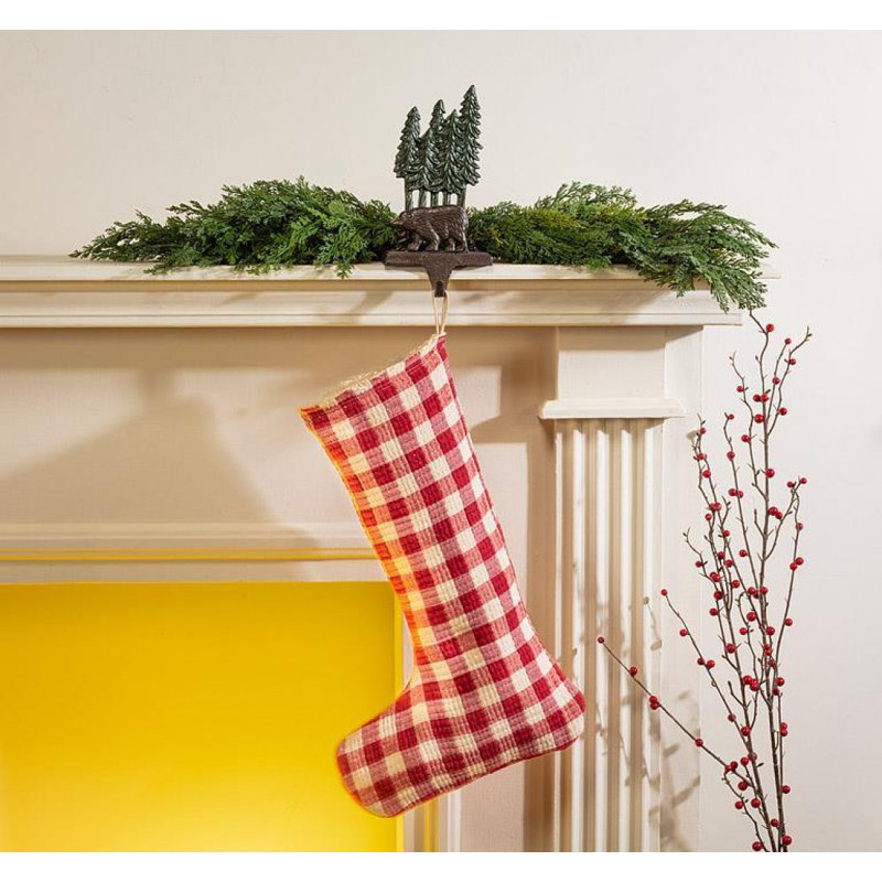 Check Gingham Pattern Stocking