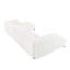 Canapé modulaire avec rangement en blanc - tissu chenille, assise profonde, cylindrique pour une expérience paisible salon modulaire chenille encastré, convertible modulaire, soutien-1089409835