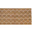 Geometric Area Rug in Brown