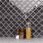 Dark Grey 10-Sheet Stick on Tiles