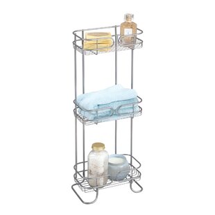 Home Zone Plastic 3-Shelves Adjustable Shelves with Corner Shower Caddy,  Oil Rubbed Bronze 