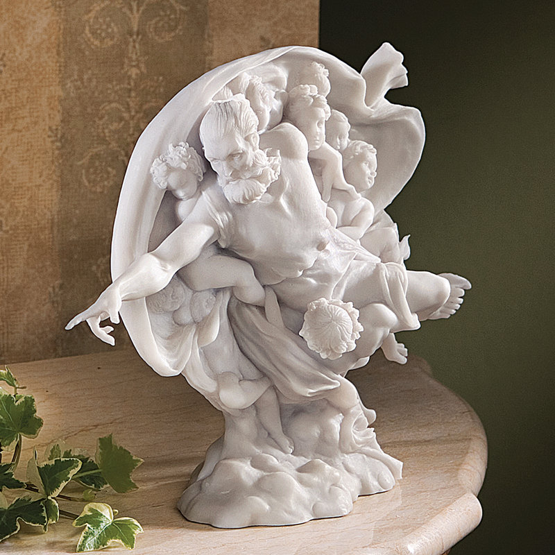 The Creation of Adam God Figurine