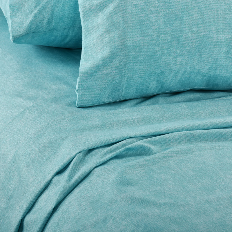 Ensemble de draps pour chambre d'amis ROONEY, Rose, Ensemble de draps pour très grand lit avec 2 taie