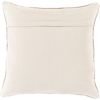  Housse de coussin en coton à motif abstrait 20 po