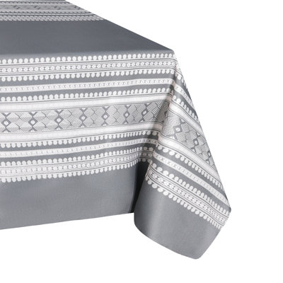 Beddoe Ikat Round Tablecloth