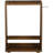 MyGift Wood Pool Cue Rack