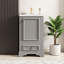Meuble-lavabo compact 20 po avec rangement intelligent-945249474
