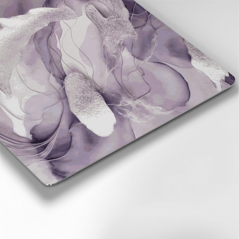 Aquarelle abstraite, art mural en métal beige 12, H 8 po x l 8 po