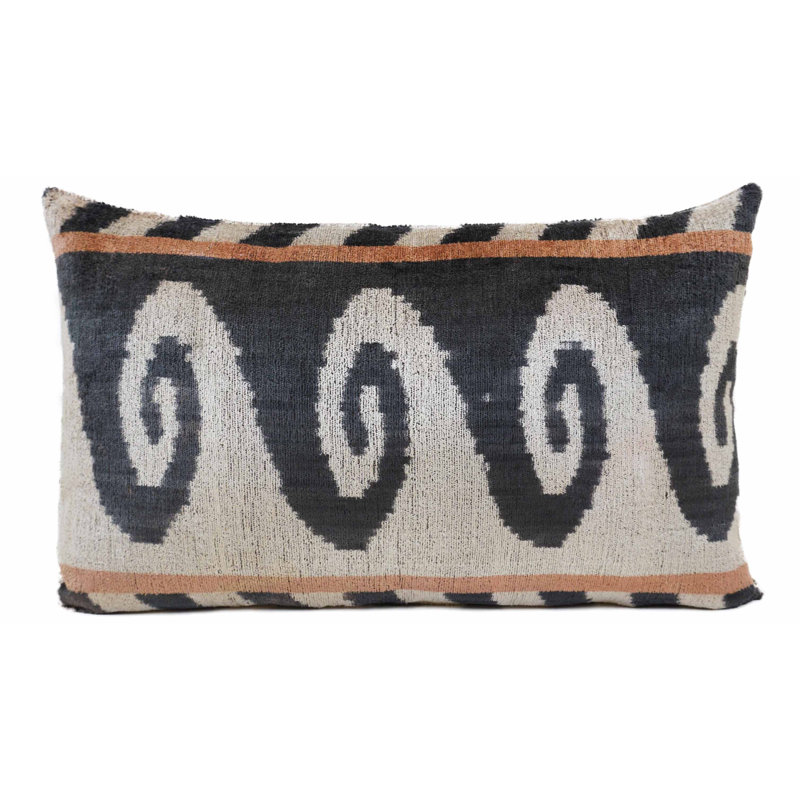 Velvet Lumbar Pillow Cover & Insert
