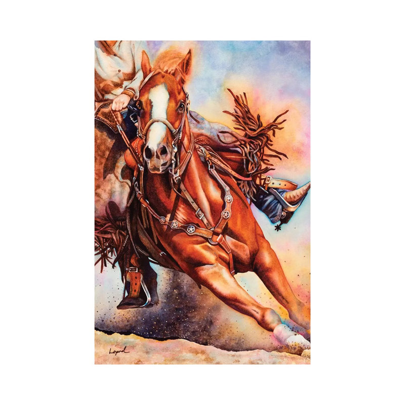 Parting Shot by Lisa Lopuck - Wrapped Canvas Gallery-Wrapped Canvas Giclée, 101.6 cm H x 66.04 cm W x 1.91 cm D