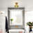 1 - Light Glass Semi Flush Mount Ceiling Light