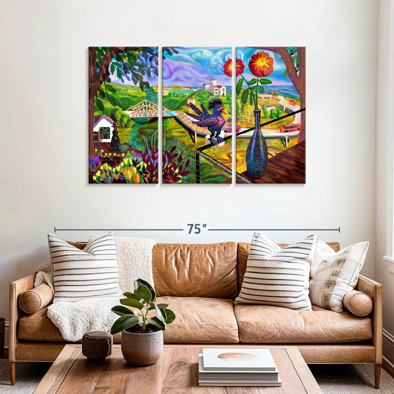 Gillard Zipolite, 36" H x 57" W