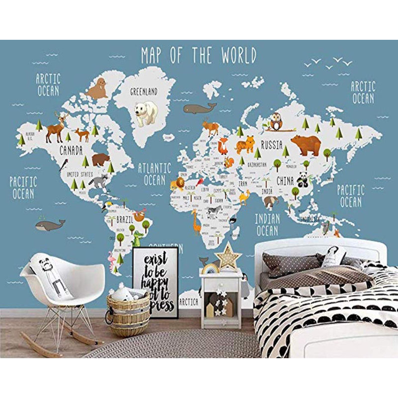 Adventure Atlas For Little Explorers, 96" L x 108" W