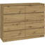 120 cm W Chest of 8 Drawers-2146104715