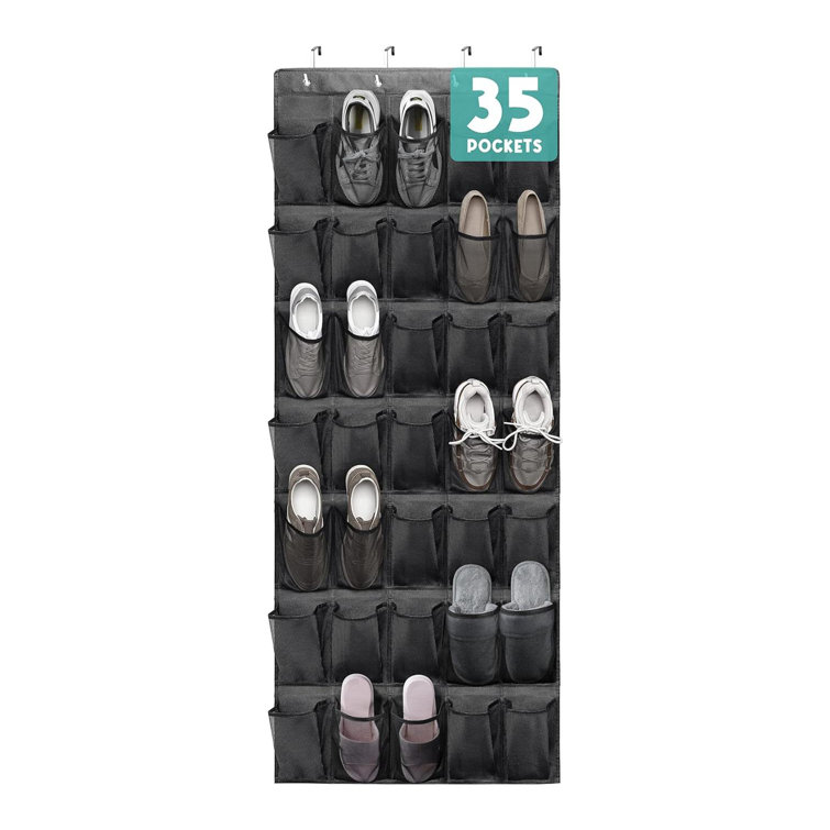 Fish hunter Shoe Organizer Closet Storage Solution With Clear