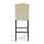 Ensemble de 2 tabourets de bar, tabourets de bar rembourrés à hauteur de comptoir pour îlot de cuisine, pieds en bois d'hévéa-1331476500