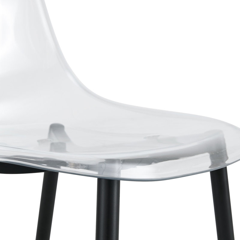 Chaise d'appoint Seaneen, Clair, Argent argent, Ensemble de 6