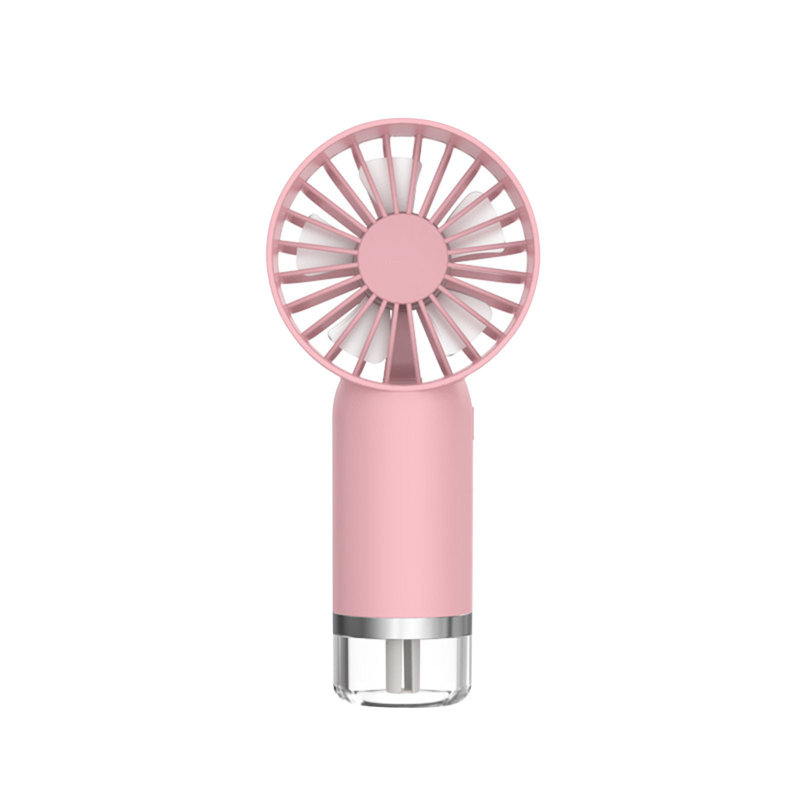 Assainisseur d'air de bureau et ventilateur USB, Pink