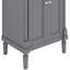 Meuble-lavabo de salle de bain 24 po avec lavabo supérieur, meuble de rangement moderne autoportant à 2 niveaux avec grandes tablettes de rangement-800924807