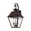 Lanterne murale d'extérieur en verre sablé à 22 ampoules H Arnetria-22670213