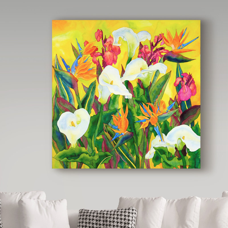 «Taryn Carissa Luminess Beautiful Santa Barbara», reproduction sur toile tendue, H 14 po x l 14 po x P 2 po