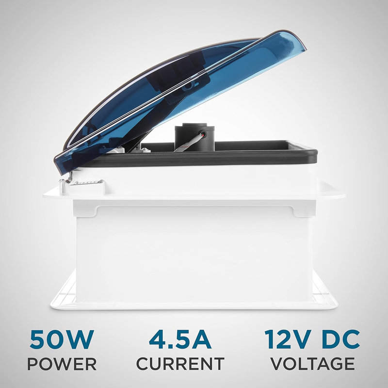 Ventilateur de voiture 3,75 po Hike Crew, Fumée