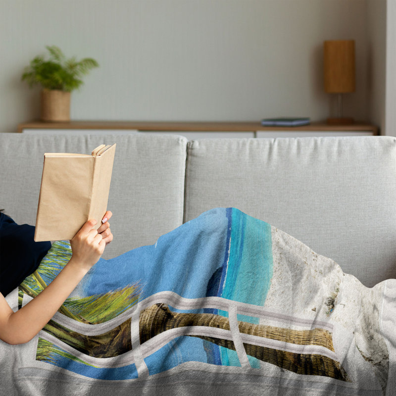 Hand Woven Throw Blanket, 70" x 90"