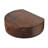22" Brown Solid Wood One Drawer Floating Nightstand