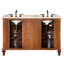 Ensemble de meuble-lavabo double 55 po Pina