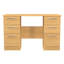 Borgeson 6 Drawer Kneehole Desk (Ready Assembled)-818806911
