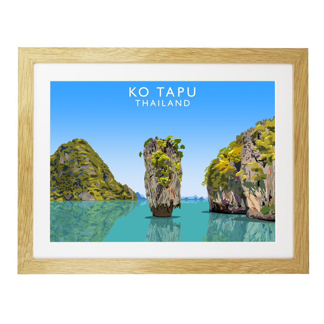 Ko Tapu Thailand by Richard O'Neil - Print