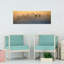 «Misty Golden Forest Dreamy Ethereal Mystical Pine Tree Forest», art mural-1612486657