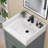 24'' W X 4'' H Solid Surface White Backsplash Polished Rectangular Vanity Top Back Splash for Vanity Sink, Window Sill, Door Transitions