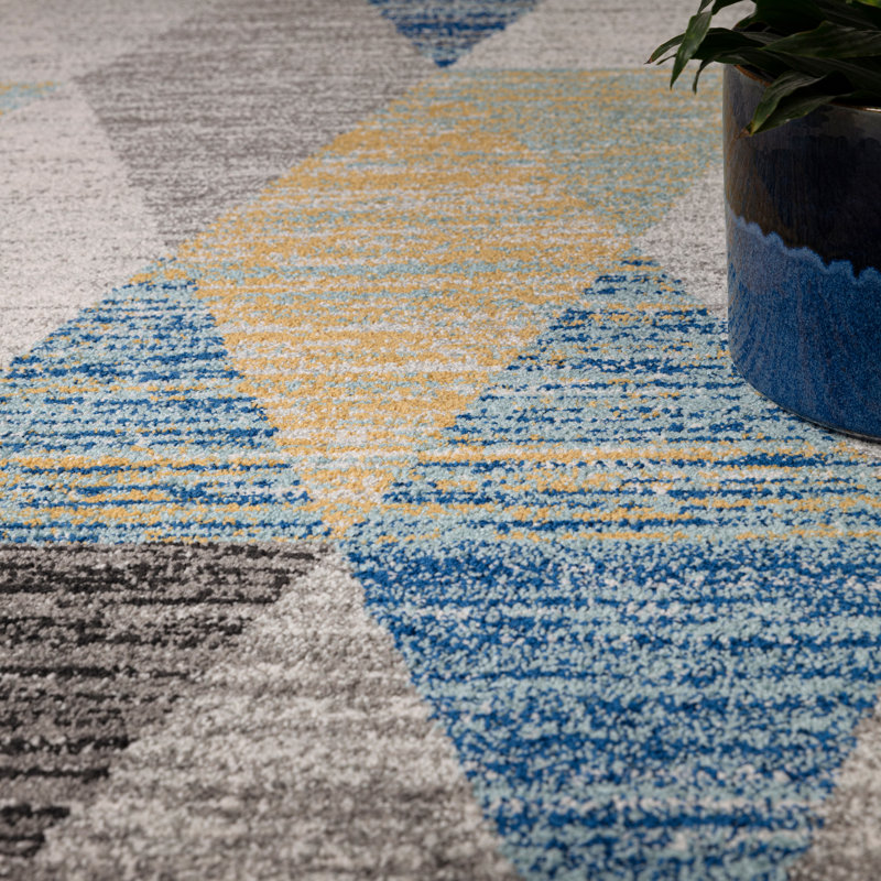 Ralph Geometric Area Rug, Rectangle 200 x 290 cm