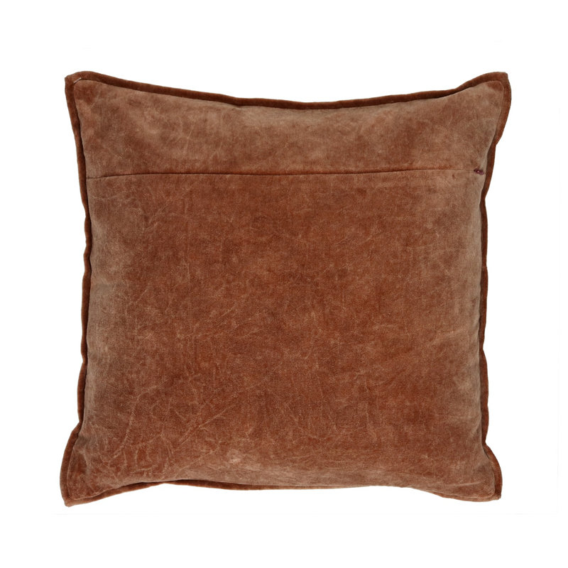 Coussin en lin Alpha, Brun