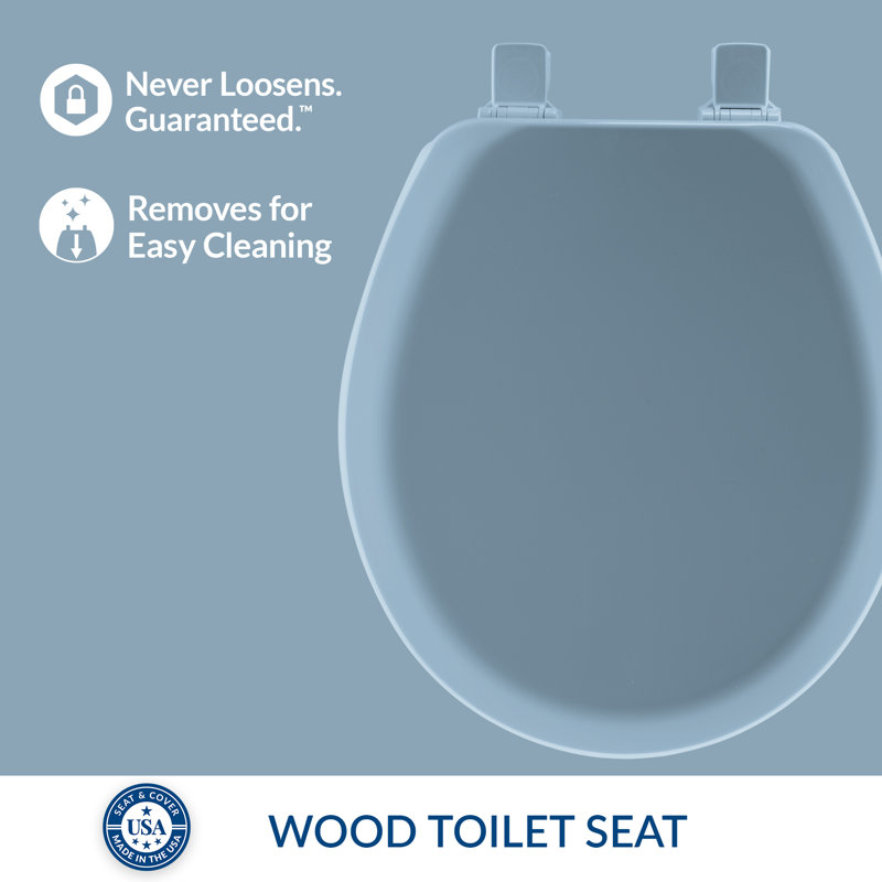 Cameron Toilet Seat, Sky Blue