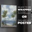 Coastal Palm Tree II - Impression sur toile seulement - NON-CADRE-118070488
