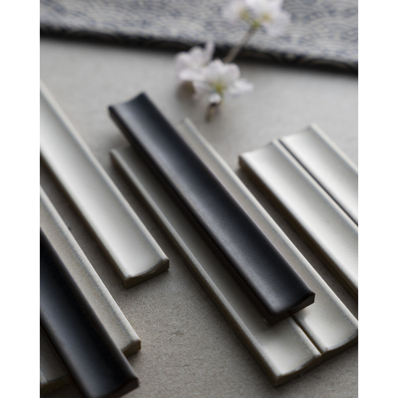 Céramique japonaise verte foncé 1 x 6