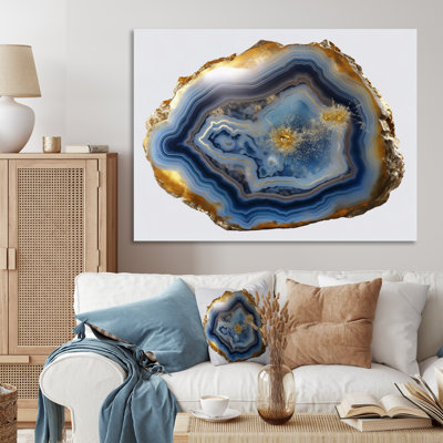 Geode Gems II - Stone Geode, art mural