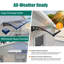 GUANSU-CN Polycarbonate Cover Retractable Door / Window Awning-124654865-124654868