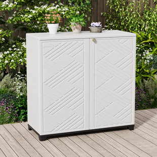 Armoire de rangement extérieure imperméable Kiniant