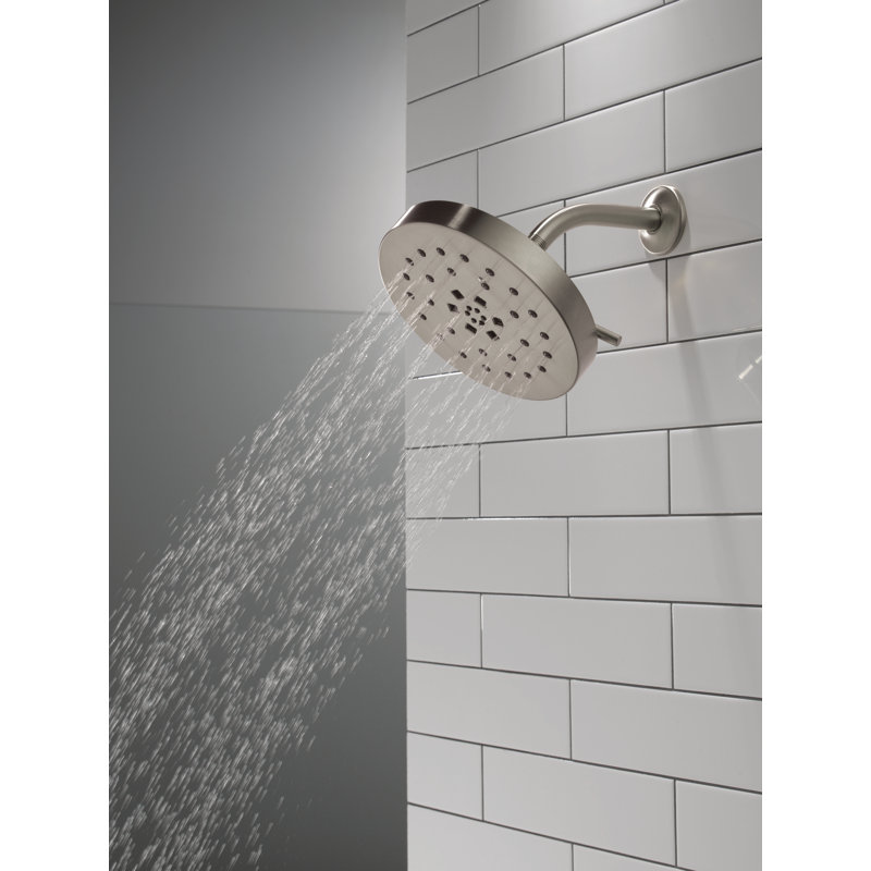 Pomme de douche réglable multifonction, Lumicoat inoxydable